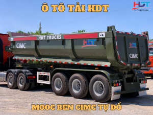 Điểm Vượt Trội của Sơ mi rơ moóc Ben Thùng U Tự Đổ CIMC – Sự Lựa Chọn Hàng Đầu từ Công ty Ô tô Tải HDT